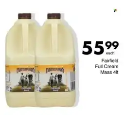 Save Hyper Fairfield Full Cream Maas offer