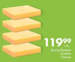 Save Hyper Spring Meadow Cheddar Cheese offer