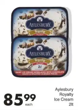 Save Hyper Aylesbury Royalty Ice Cream offer