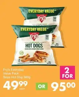 Save Hyper Fry's Everyday Value Pack Soya Hot Dog offer