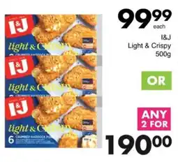 Save Hyper I&J Light & Crispy offer