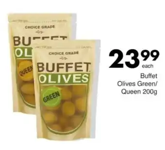 Save Hyper Buffet Olives Green/ Queen offer