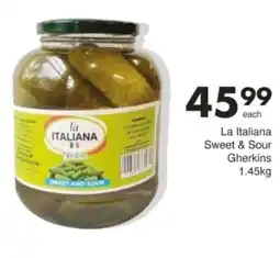 Save Hyper La Italiana Sweet & Sour Gherkins offer
