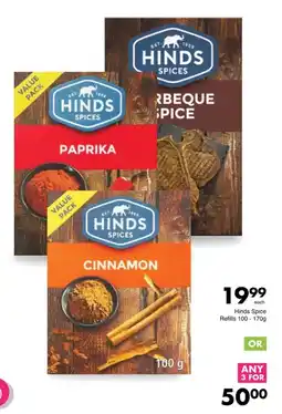 Save Hyper Hinds Spice Refills offer