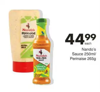 Save Hyper Nando's Sauce/ Perinaise offer