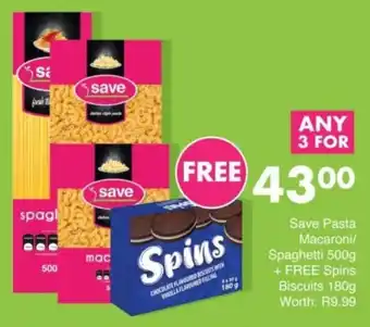 Save Hyper Save Pasta Macaroni/ Spaghetti offer
