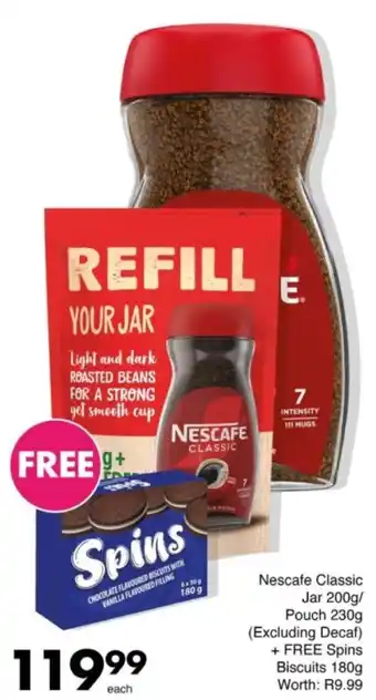 Save Hyper Nescafe Classic Jar/ Pouch offer