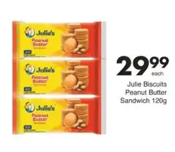 Save Hyper Julie Biscuits Peanut Butter Sandwich offer