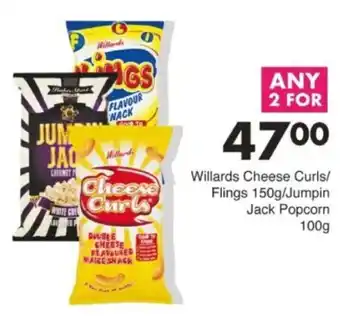 Save Hyper Willards Cheese Curls/ Flings/ Jumpin Jack Popcorn offer