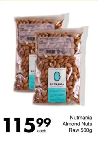 Save Hyper Nutmania Almond Nuts Raw offer