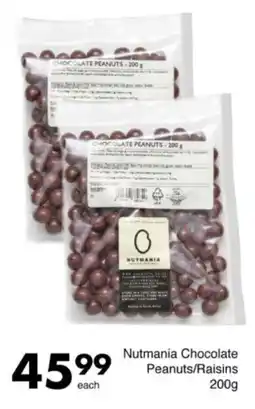 Save Hyper Nutmania Chocolate Peanuts/ Raisins offer
