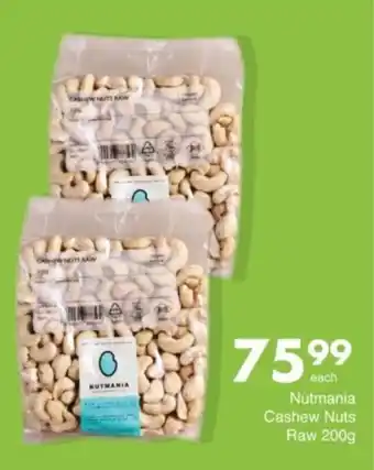 Save Hyper Nutmania Cashew Nuts Raw offer