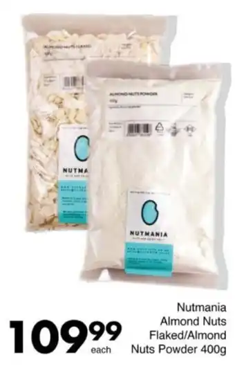 Save Hyper Nutmania Almond Nuts Flaked/Almond Nuts Powder offer