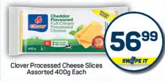 Pick n Pay Clover Processed Cheese Slices Assorted 400g Each offer