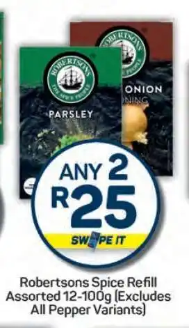 Pick n Pay Robertsons Spice Refill offer