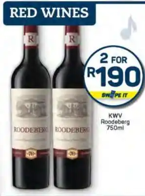 Pick n Pay KWV Roodeberg 750ml offer