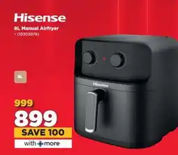 HiFi Corp Hisense 8L manual Airfryer offer