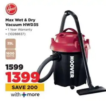 HiFi Corp Max Wet & Dry Vacuum HWD35 offer