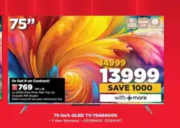 HiFi Corp 75-inch QLED TV-75Q6660G offer