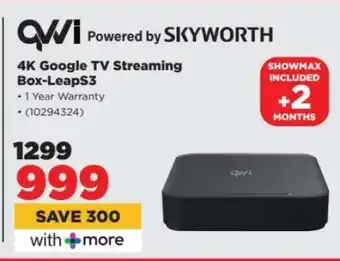 HiFi Corp 4K Google TV Streaming Box-LeapS3 offer