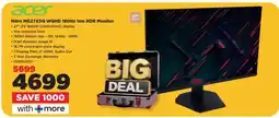 HiFi Corp Acer Nitro MG27X50 WQHD 180Hz 1ms HDR Monitor offer