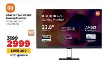HiFi Corp G24i 24” Full HD IPS Gaming Monitor offer
