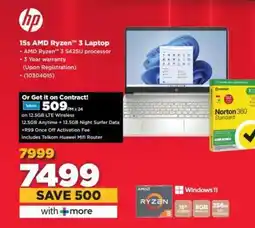 HiFi Corp 15s AMD Ryzen 3 Laptop offer