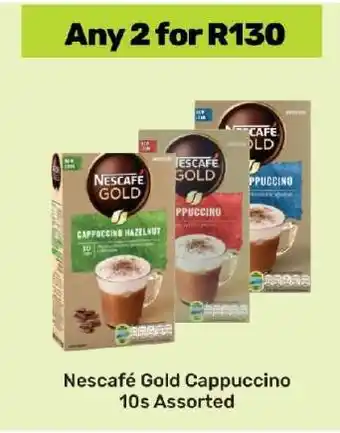 Game Nescafé Gold Cappuccino 10s Assorted offer