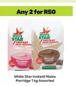 Game White Star Instant Maize Porridge 1 kg Assorted offer