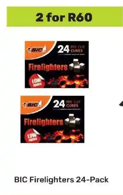 Game BIC Firelighters 24-Pack offer