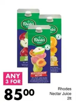 Save Hyper Rhodes Nectar Juice offer