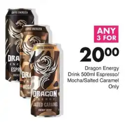 Save Hyper Dragon Energy Drink Espresso/ Mocha/ Salted Caramel offer