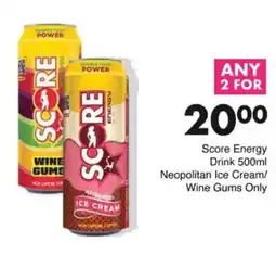 Save Hyper Score Energy Drink Neopolitan Ice Cream/ Wine Gums Only offer