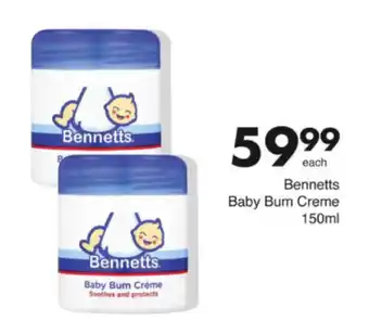 Save Hyper Bennetts Baby Bum Creme offer