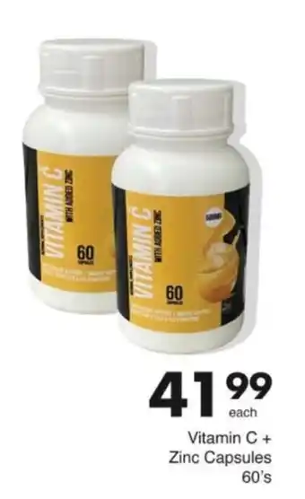 Save Hyper Vitamin C + Zinc Capsules offer