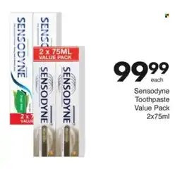 Save Hyper Sensodyne Toothpaste Value Pack offer