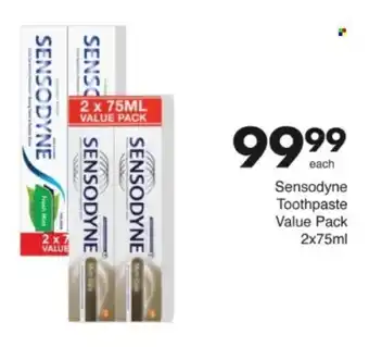 Save Hyper Sensodyne Toothpaste Value Pack offer