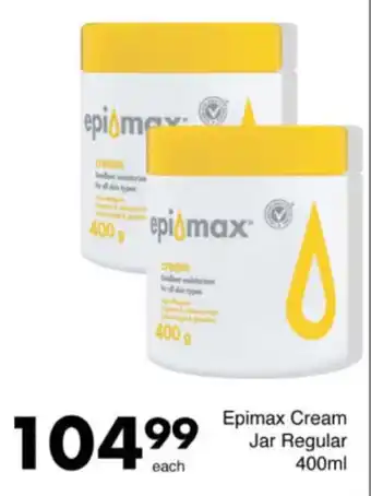 Save Hyper Epimax Cream Jar Regular offer