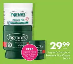 Save Hyper Ingram's Camphor/ Moisture Plus Cream offer