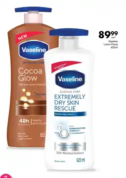 Save Hyper Vaseline Lotion Pump offer