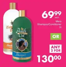 Save Hyper Mera Shampoo/ Conditioner offer