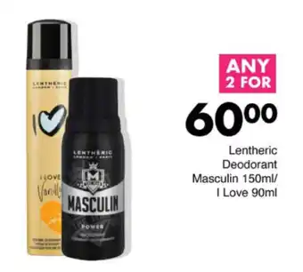 Save Hyper Lentheric Deodorant Masculin/ I Love offer