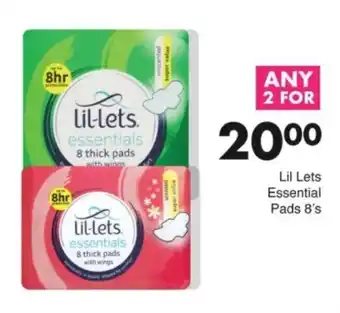Save Hyper Lil Lets Essential Pads offer