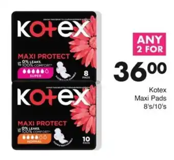 Save Hyper Kotex Maxi Pads offer