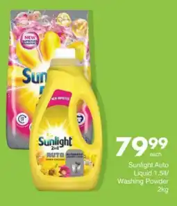 Save Hyper Sunlight Auto Liquid/ Washing Powder offer