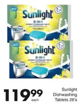 Save Hyper Sunlight Dishwashing Tablets offer