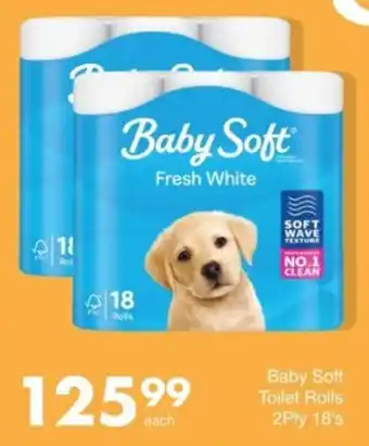 Save Hyper Baby Soft Toilet Rolls 2Ply offer