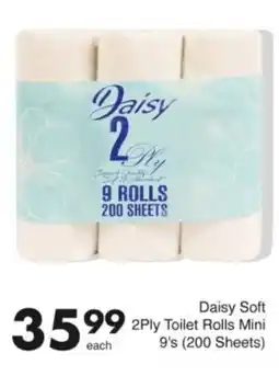 Save Hyper Daisy Soft 2Ply Toilet Rolls Mini offer