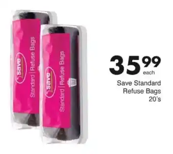 Save Hyper Save Standard Refuse Bags offer