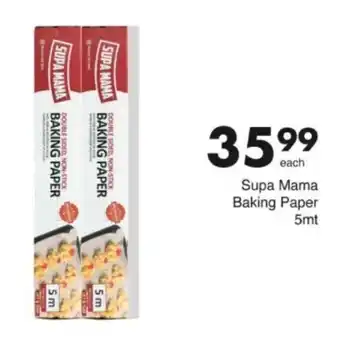 Save Hyper Supa Mama Baking Paper offer